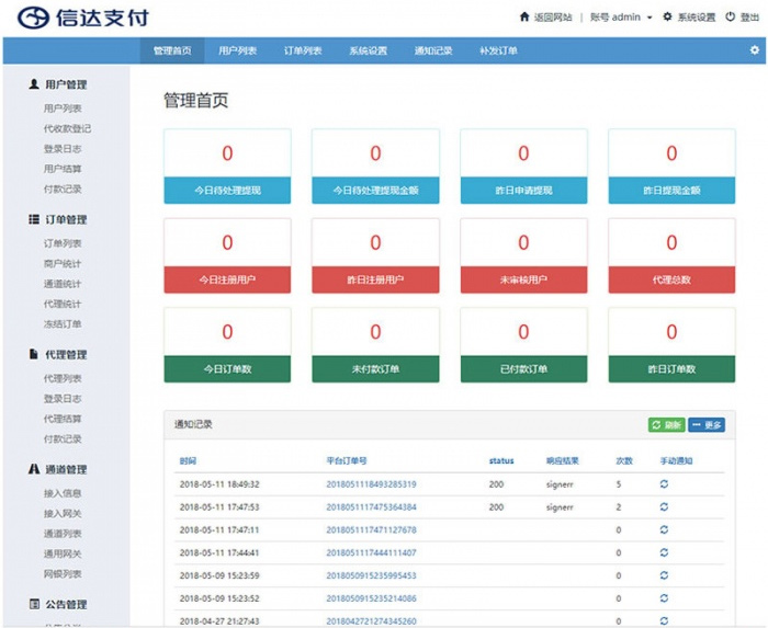 【第三方H5扫码支付】最新版第三方第四方微信+支付宝H5收款系统快捷支付源码修复版插图(1)