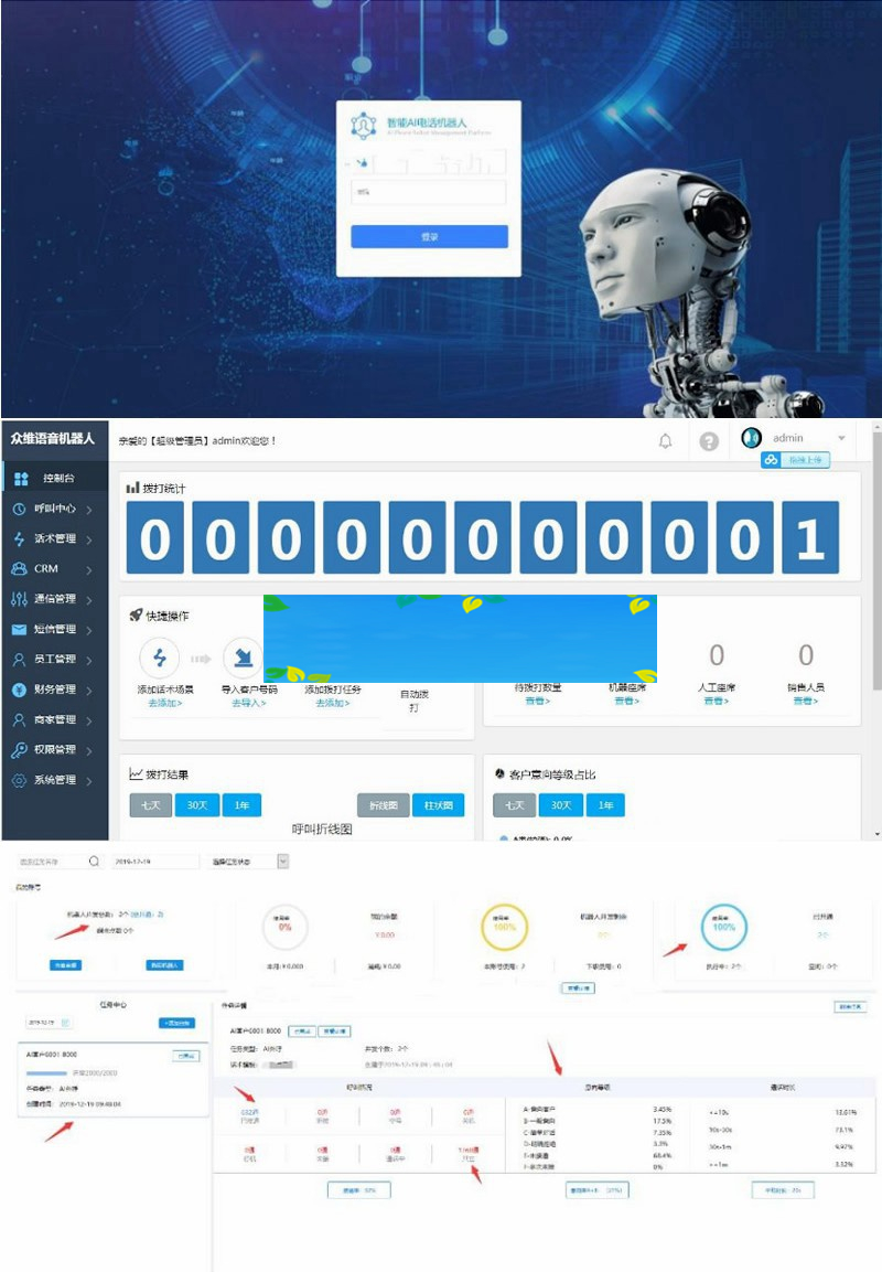 价值4800最新接单运营版【电销语音机器人】完整版源码含安装教程插图